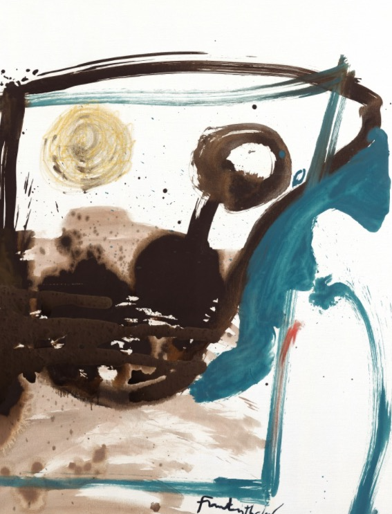 Helen Frankenthaler. Out side windows (via Alberti)